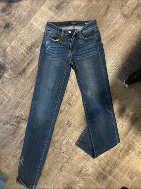 Dark Blue Women's Slim Jeans